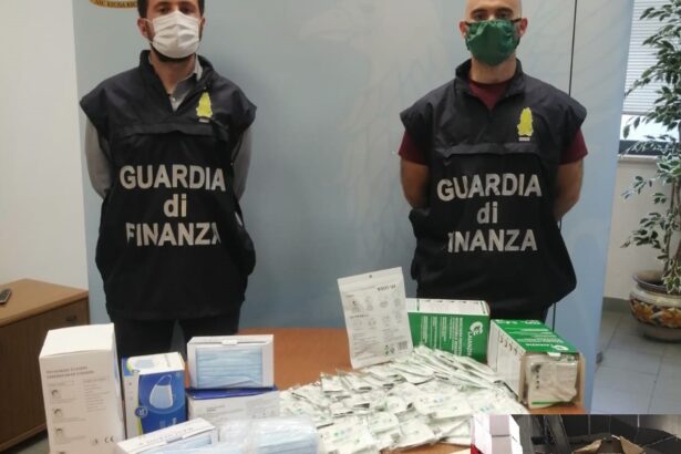 Maxi sequestro di 75.000 mascherine tra Palermo e Bagheria