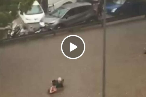 Terrore in viale Regione Siciliana dopo nubifragio, due persone morte annegate Terrore in viale Regione Siciliana dopo nubifragio, due persone morte annegate