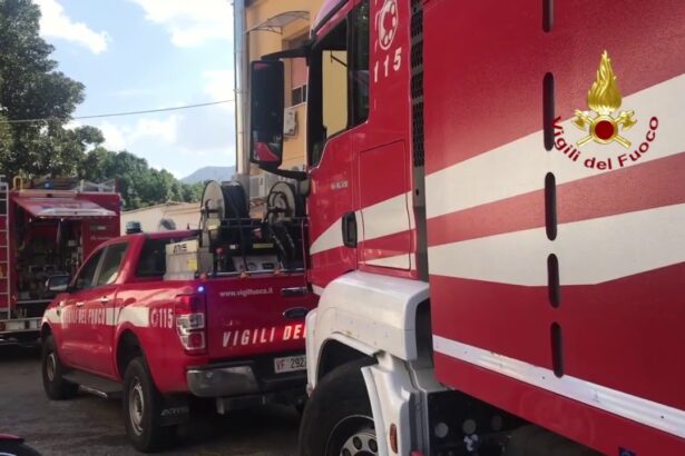 Incendio a Mezzomonreale, intervengono i Vigili del Fuoco (VIDEO) Incendio a Mezzomonreale, intervengono i Vigili del Fuoco (VIDEO)