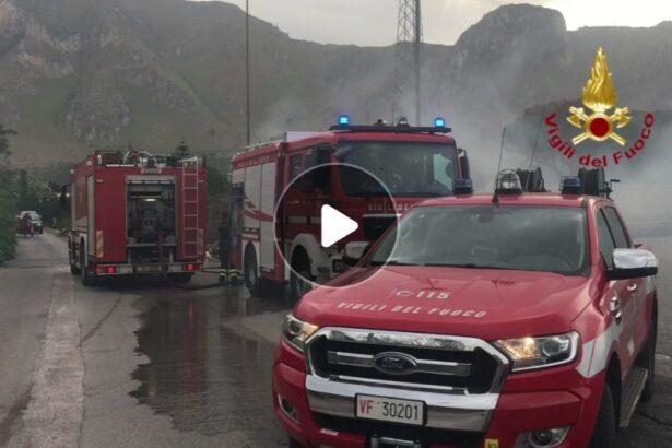 Brucia la Sicila, maxi incendi a Monreale e San Giuseppe Jato (VIDEO)