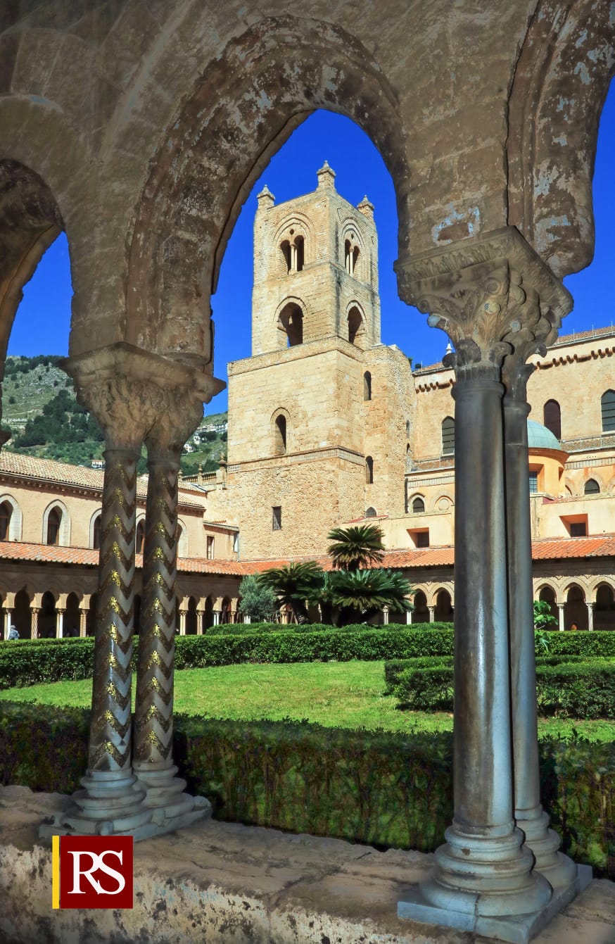 Da bello a bellissimo, è il Chiostro dei Benedettini di Monreale