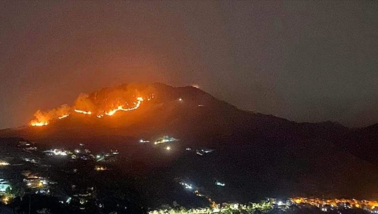 incendio monte Gibilmesi monreale