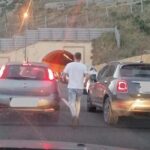 Incidente in galleria, camion si ribalta, A29 paralizzata