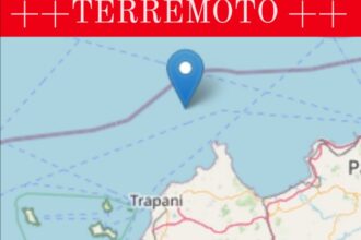 Sciame sismico a San Vito lo Capo, quarta scossa di magnitudo 3.4