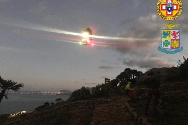 Turista ha grave malore allo Zingaro, Aeronautica Militare la salva