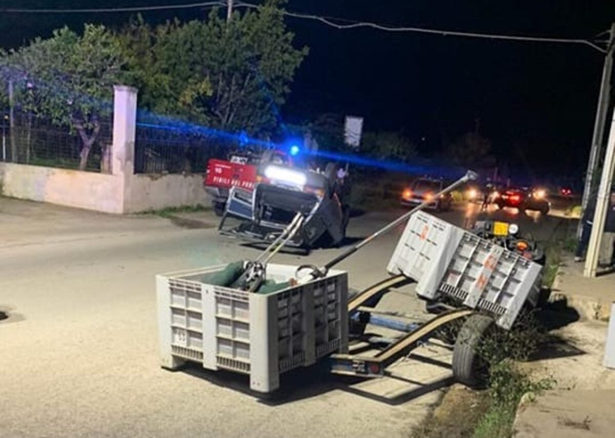 Grave incidente a Balestrate, un ferito sulla SP17
