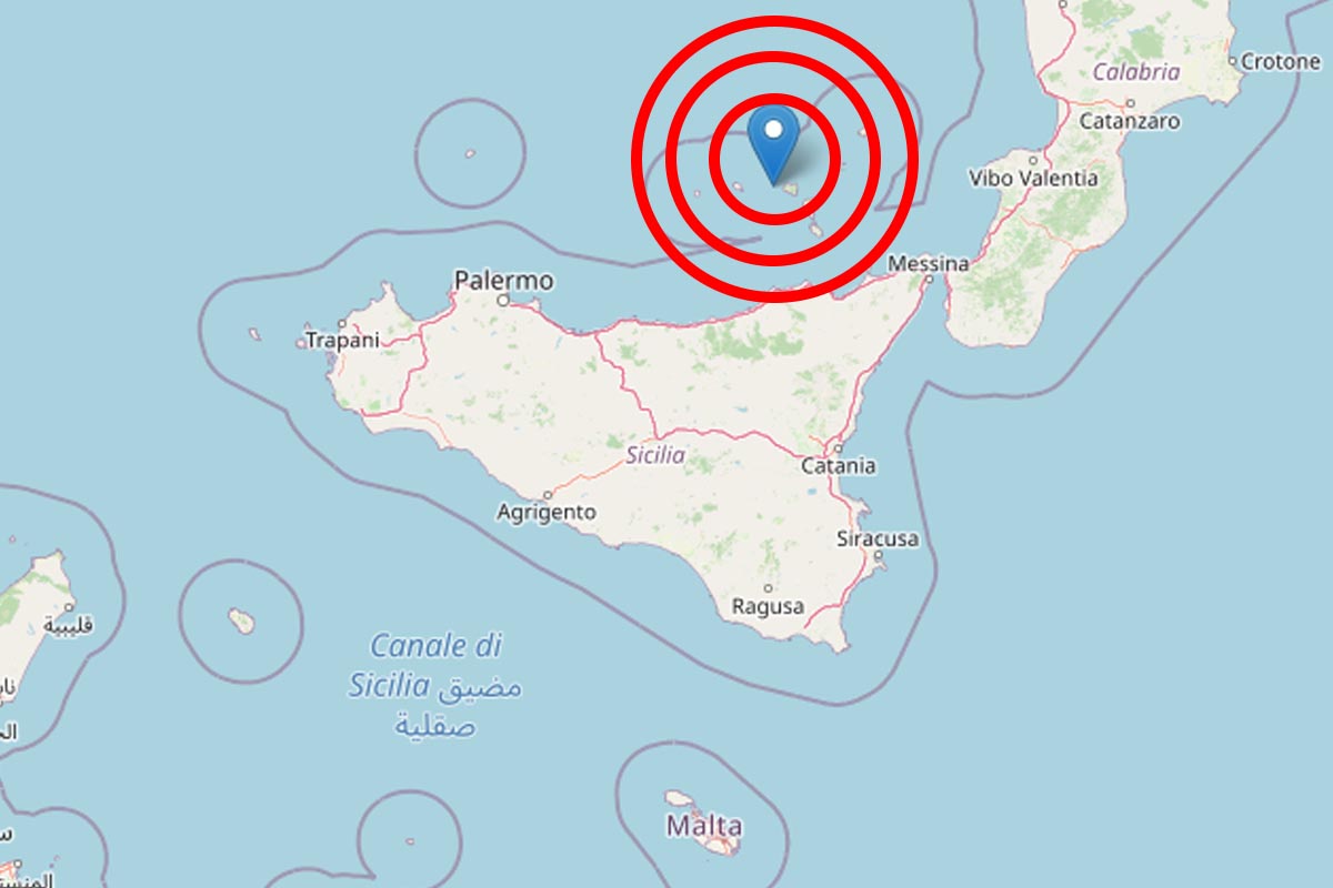 Scossa di terremoto in Sicilia questa mattina