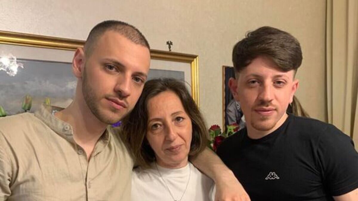 Salvatrice Spataro e i figli Mario e Vittorio Ferrera,