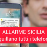 Allarme IT-alert: oggi suoneranno tutti i cellulari in Sicilia