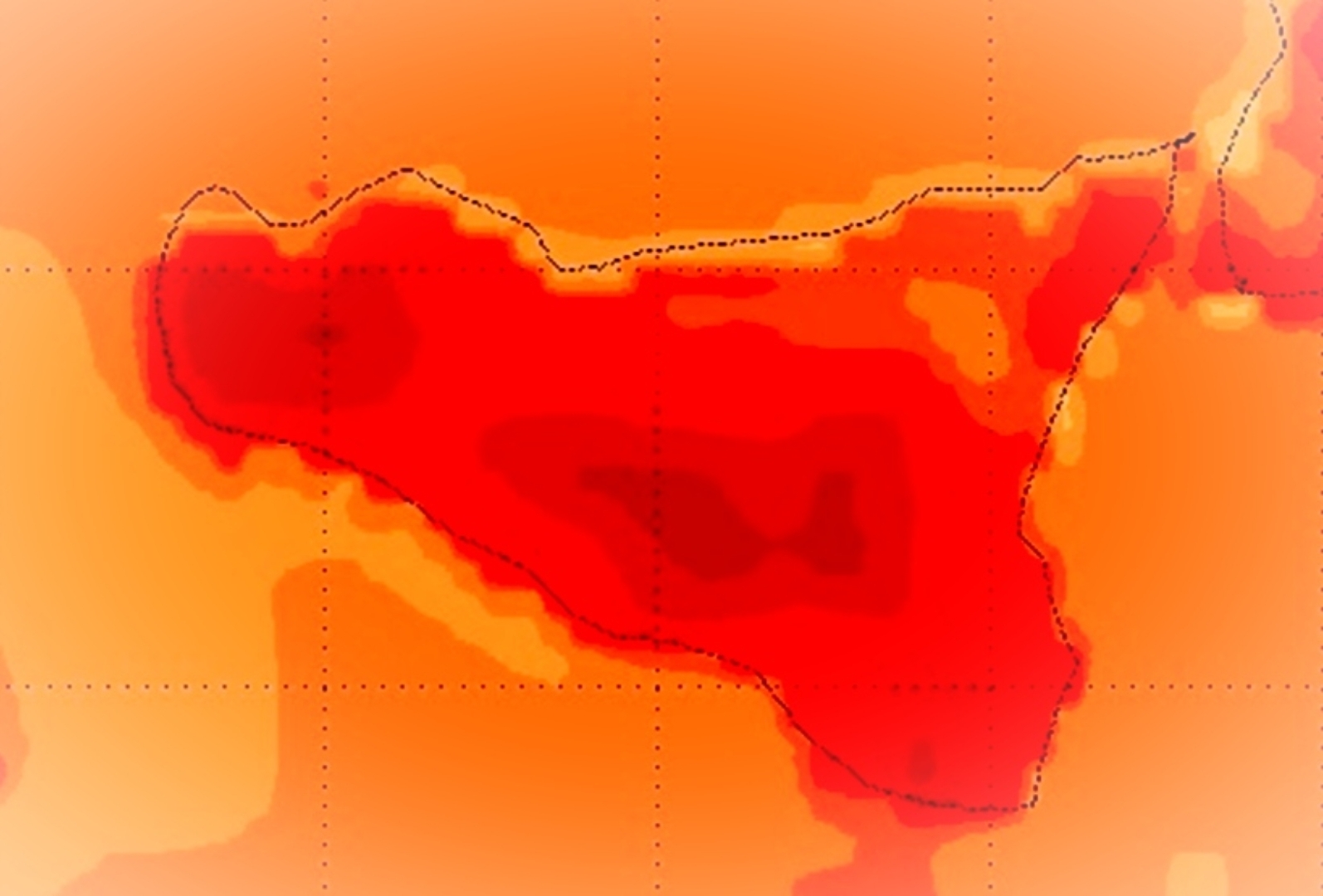 In Sicilia caldo infernale, superati i 46,3 °C: ecco dove
