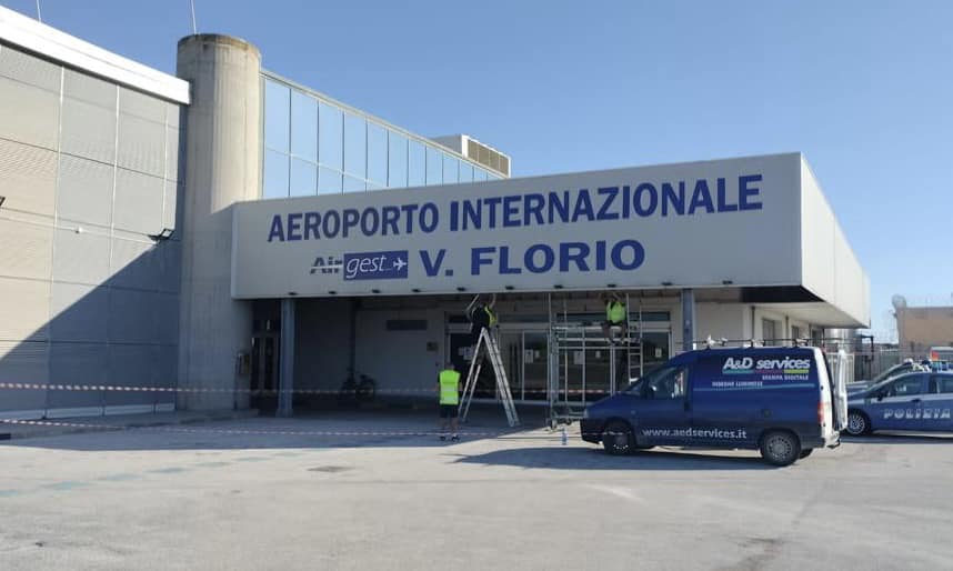 L’aeroporto di Trapani si rifà il look e chiude per 20 giorni