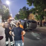 Sulla trafficata arteria di corso Calatafimi a Palermo, all'altezza dell'ospedale militare poco prima dell'incrocio con viale Regione Siciliana, si è verificato nel pomeriggio di oggi un incidente stradale che ha visto coinvolta un'auto che si è ribaltata.