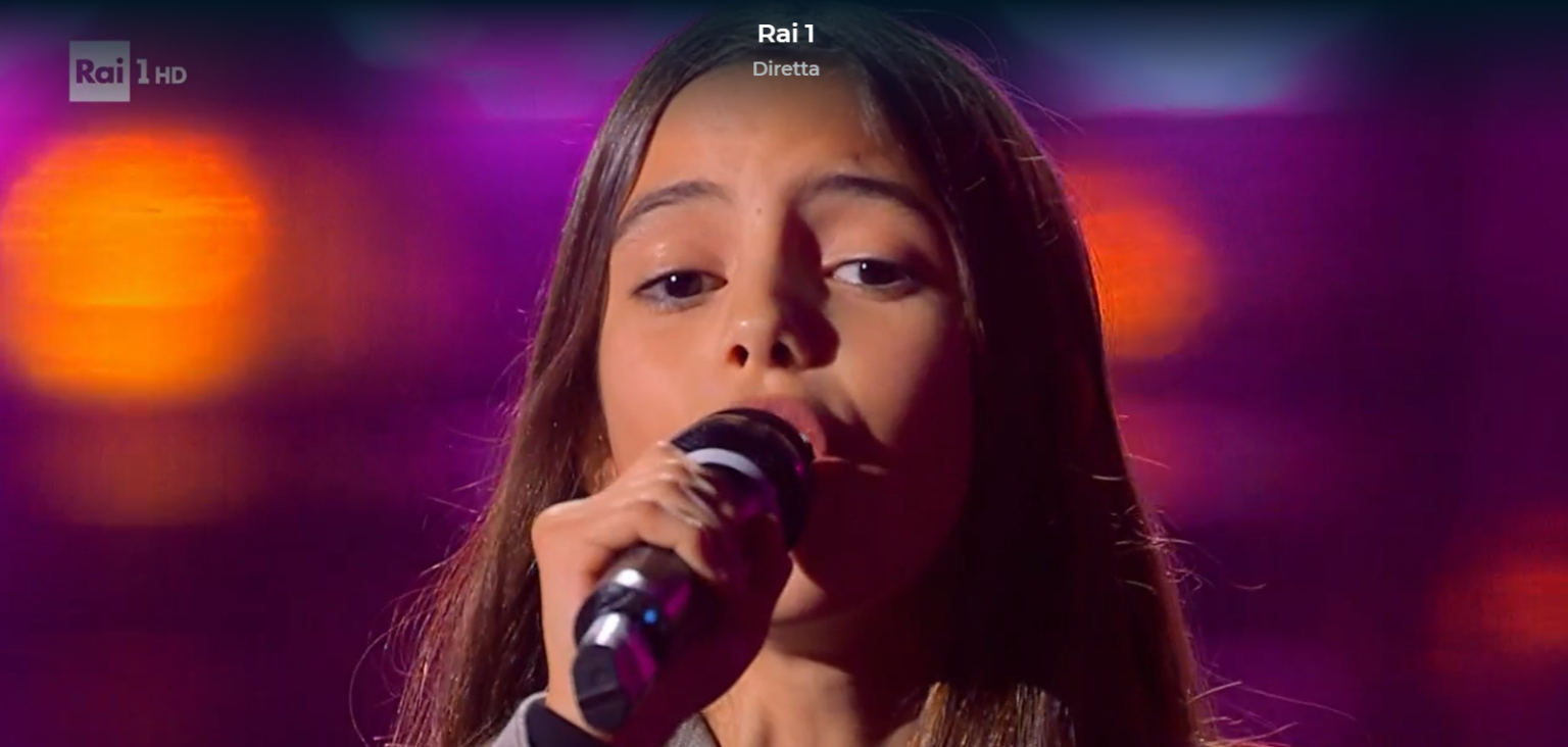 Una splendida voce siciliana a The Voice: l'11enne Giuliana Gioia conquista tutti