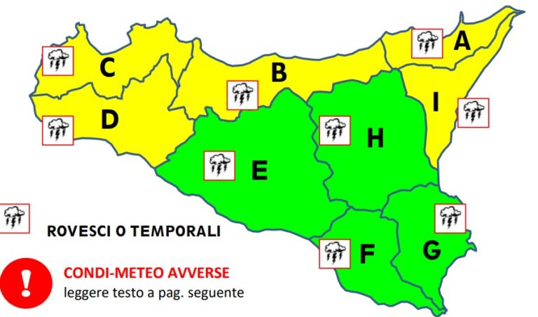 allerta meteo 4 dicembre