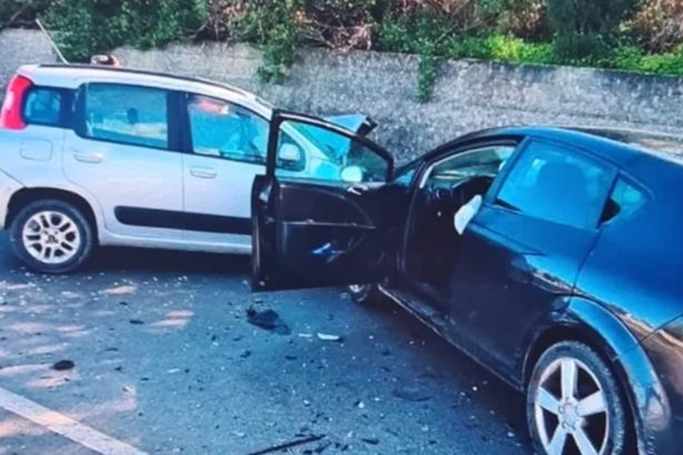 Violento scontro sulla statale che porta a Cerda, in provincia di Palermo. Due auto si sono scontrate frontalmente per cause ancora da accertare.