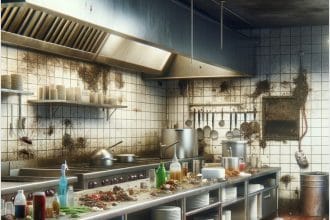 Il locale, ritenuto del tutto inidoneo per l’attività di ristorazione, è stato posto sotto sequestro preventivo