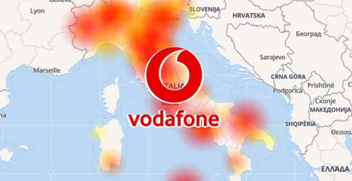 Vodafone down, problemi anche in Sicilia