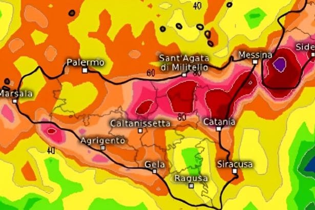 La Sicilia è una delle regioni che ha sofferto maggiormente la siccità con danni all'agricoltura e all'allevamento. La mancanza di pioggia si è davvero fatta sentire ma ora la situazione sta per cambiare e la prolungata siccità potrà subire uno stop. La prima perturbazione atlantica di una lunga serie raggiungerà l'Isola nella giornata di sabato con i primi temporali mentre domenica un vortice mediterraneo potrà portare anche forte maltempo. Piogge e rovesci interesseranno dapprima le province più occidentali di Trapani e Palermo, questo già nella notte tra venerdì e sabato per estendersi poi sabato anche alle province più occidentali di Messina e Catania.