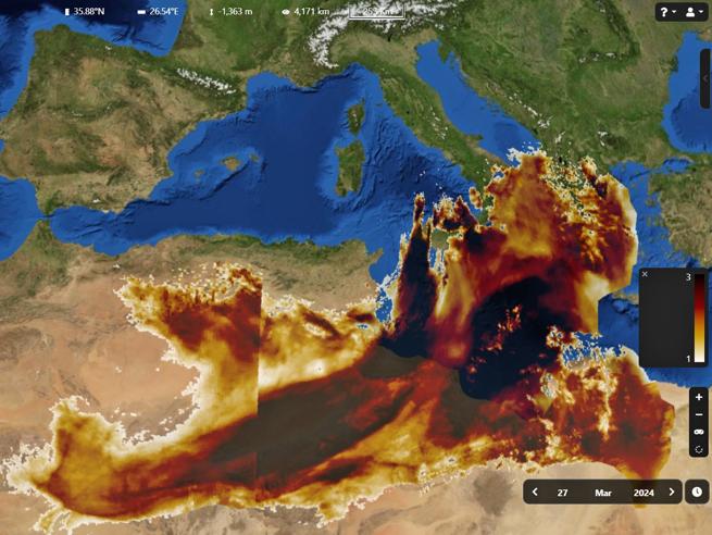 Pasqua Infuocata: La Sicilia si Tinge di Rosso e Caldo Estremo