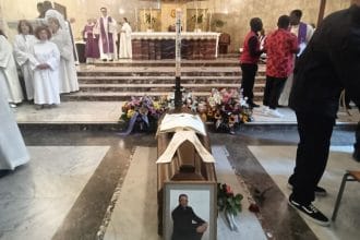 a Palermo i funerali di padre Charles Onyenemeren