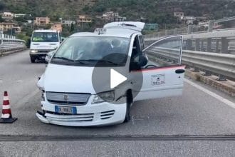 Pauroso incidente stradale nel pomeriggio di oggi 9 maggio a Palermo. Lo schianto si è verificato nei pressi di Tommaso Natale, lungo l'innesto dell'Autostrada A29 Palermo-Mazara del Vallo.