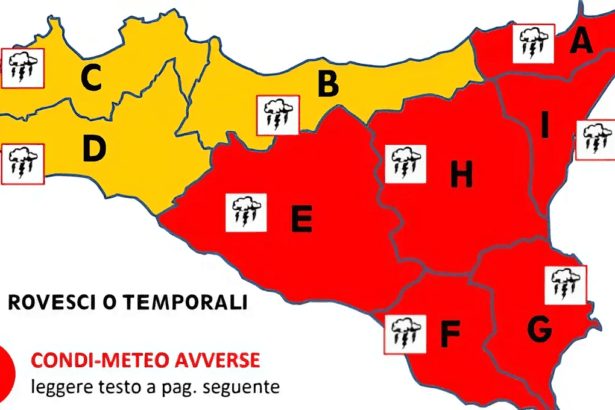 Allerta meteo Sicilia rossa, cosa sta accadendo Emergenza maltempo in Sicilia: aggiornamenti dal Dipartimento di Protezione Civile
