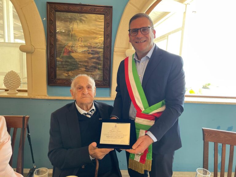 102 anni Sebastiano Lentini