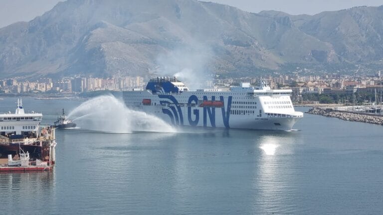 Orion arriva a Palermo