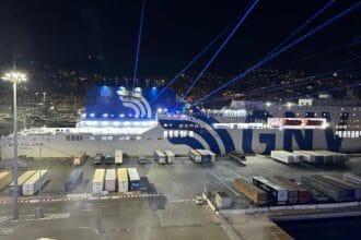 Battesimo ufficiale ieri nel porto di Genova per la nuova Gnv Orion. Si tratta del 26esimo traghetto della flotta del gruppo, che collegherà Palermo a Genova e viceversa. Alla cerimonia sotto la Lanterna era presente l'assessore regionale alle Infrastrutture e mobilità, Alessandro Aricò.