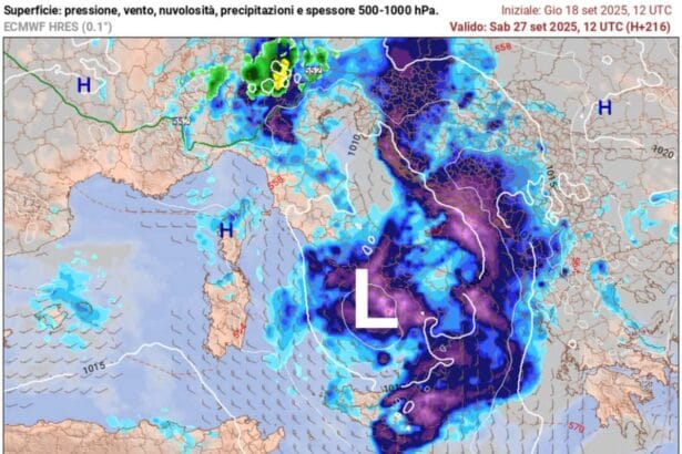 L'estate settembrina sembra avere le ore contate. La Sicilia si prepara a un drastico e improvviso cambio di scenario meteorologico che potrebbe portare condizioni di severo maltempo sull'isola. Gli occhi degli esperti sono puntati su un vortice di bassa pressione in formazione sul Mediterraneo, la cui evoluzione viene monitorata con crescente attenzione.
