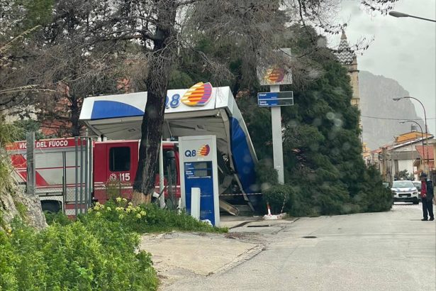 Maltempo a Palermo, oltre 70 interventi dei vigili del fuoco: alberi distrugge pompa di benzina È un bollettino di guerra quello che arriva dai Vigili del Fuoco di Palermo, costretti agli straordinari da un’ondata di maltempo che ha messo in ginocchio la città e la provincia. Oltre 70 gli interventi effettuati nelle ultime ore per fronteggiare la furia del vento, che ha causato crolli, sradicamento di alberi e persino alimentato roghi.