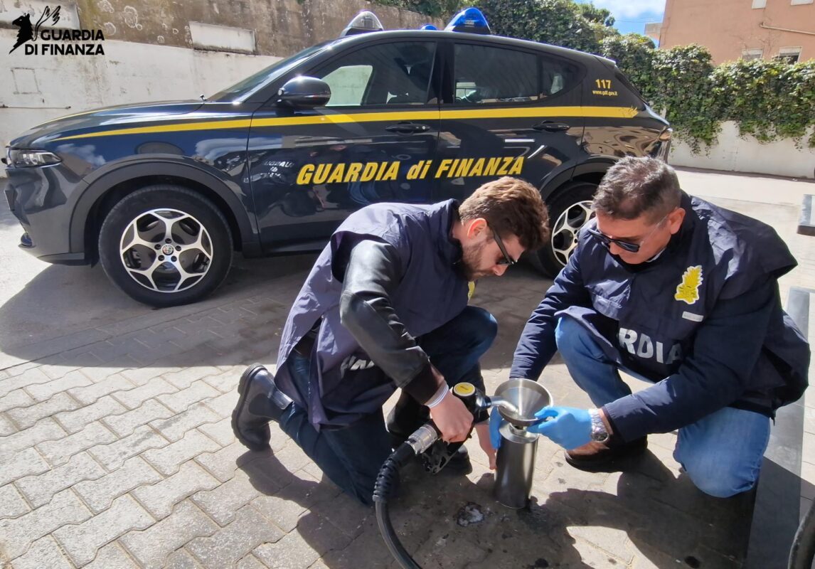 Gasolio adulterato a Licata: sequestrati 9.000 litri, denunciato il gestore