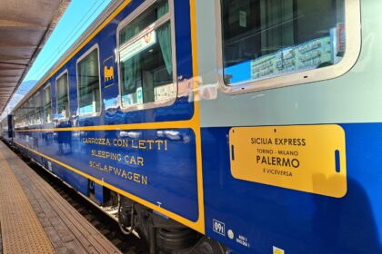 Da oggi in vendita i biglietti del Sicilia Express di Pasqua: treno da Torino a Palermo e Siracusa dal 2 aprile.