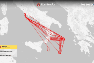 L'Italia alza le difese: aereo militare in pattuglia sullo Ionio ogni giorno da settimane. Il legame con la guerra in Iran.