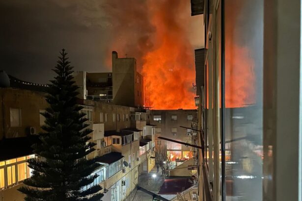 Notte di scontri a Palermo per le vampe di San Giuseppe: pietre, barricate e una palma in fiamme in piazza Magione