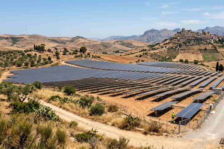 Rinnovabili in Sicilia nuovo maxi impianto fotovoltaico da 137MW