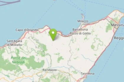 Scossa di terremoto Messina