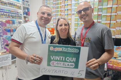 Colpo da 111mila euro al SuperEnalotto nel Palermitano: la schedina vincente