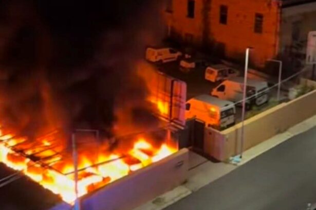 Ancora fuoco alla Sicily by Car: 11 mezzi distrutti in via San Lorenzo