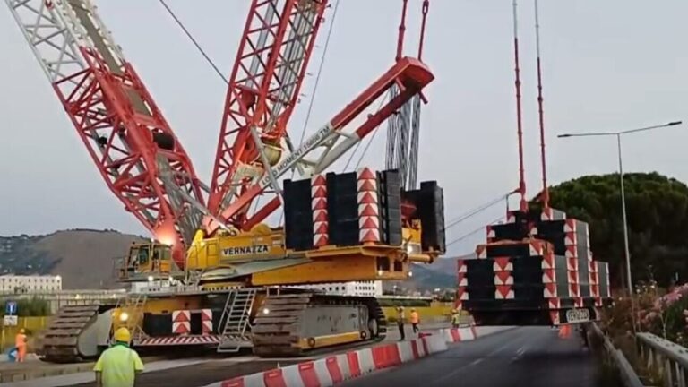 Lavori sul Ponte Corleone