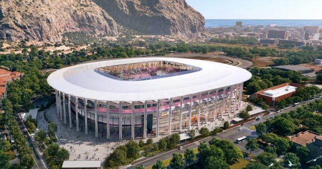 nuovo stadio Renzo Barbera