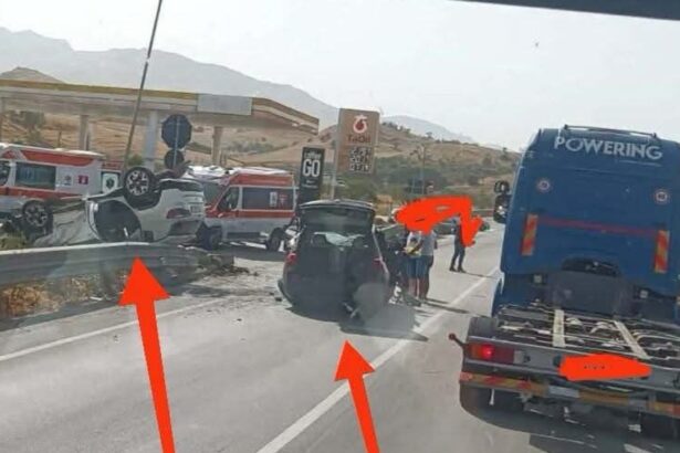 Due persone sono rimaste ferite in un incidente stradale avvenuto sullo scorrimento veloce Palermo-Agrigento, nel tratto che ricade nel territorio comunale di Vicari. Entrambe sono state soccorse sul posto e trasportate in ospedale a bordo di un'ambulanza del 118.