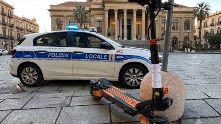 palermo controlli sui monopattini senta targa e assicurazione decine di multe discover