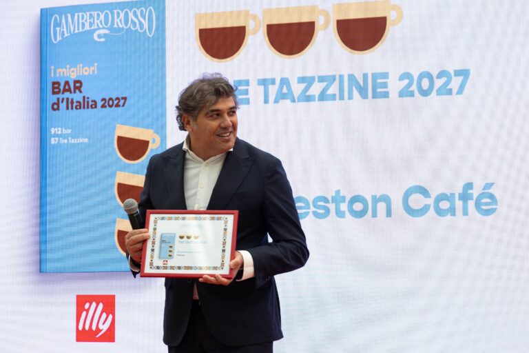 Gianfranco Anello premiazione Charleston Cafe per Gambero Rosso 1