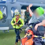 Aeronautica Militare e Soccorso Alpino e Speleologico Siciliano ancora in intervento congiunto presso la Riserva Naturale Orientata Zingaro (TP), questa volta per soccorrere una turista tedesca di 47 anni con un importante trauma ad un arto inferiore.