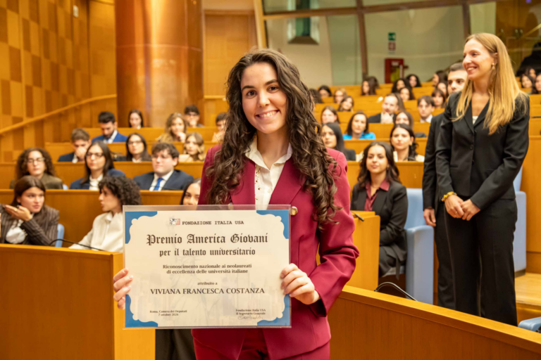 Viviana Francesca Costanza Premio America Giovani