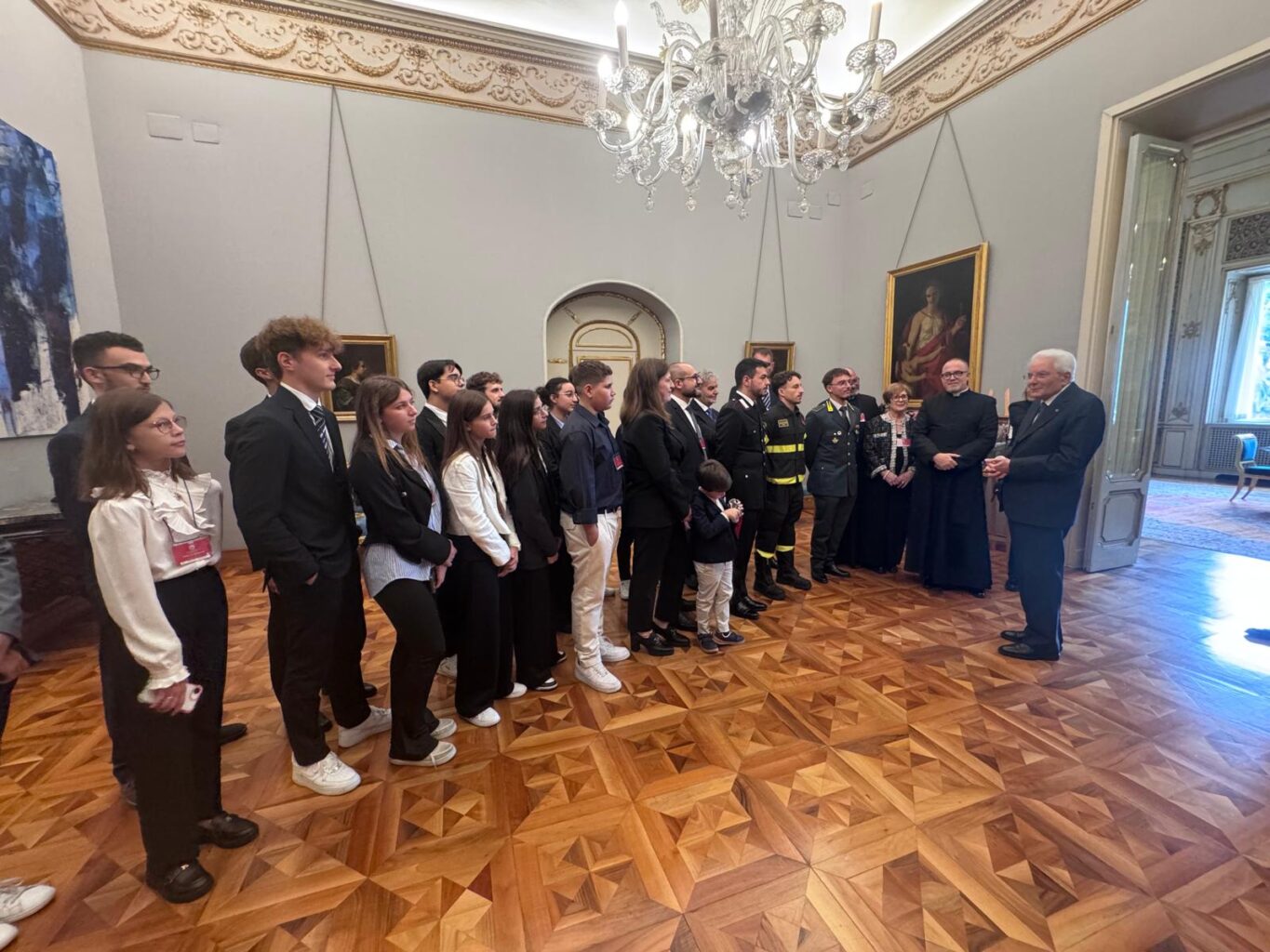 La comunità parrocchiale del Santuario dei Decollati di Palermo incontra il Presidente della Repubblica